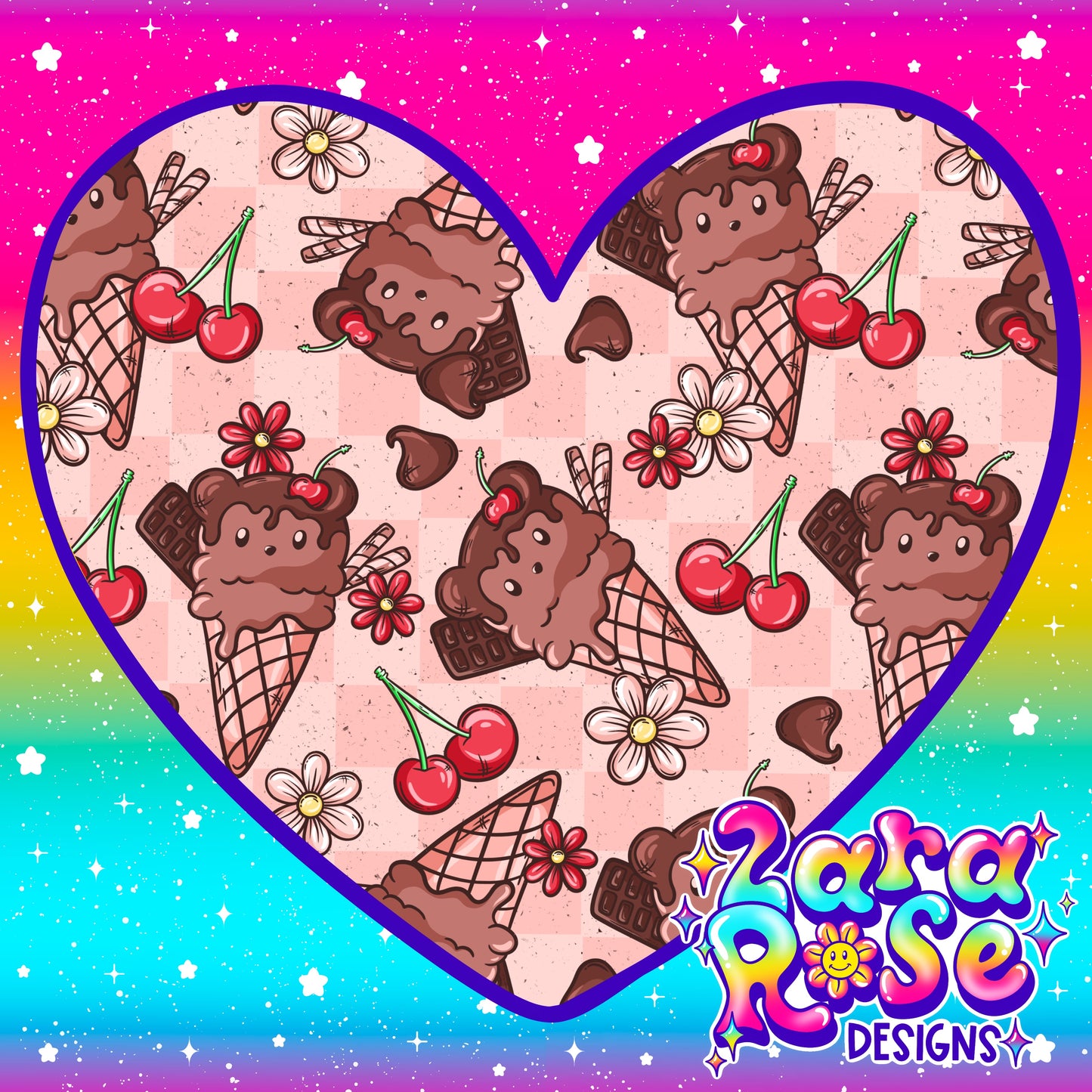 Chocolate Ice Cream Bear