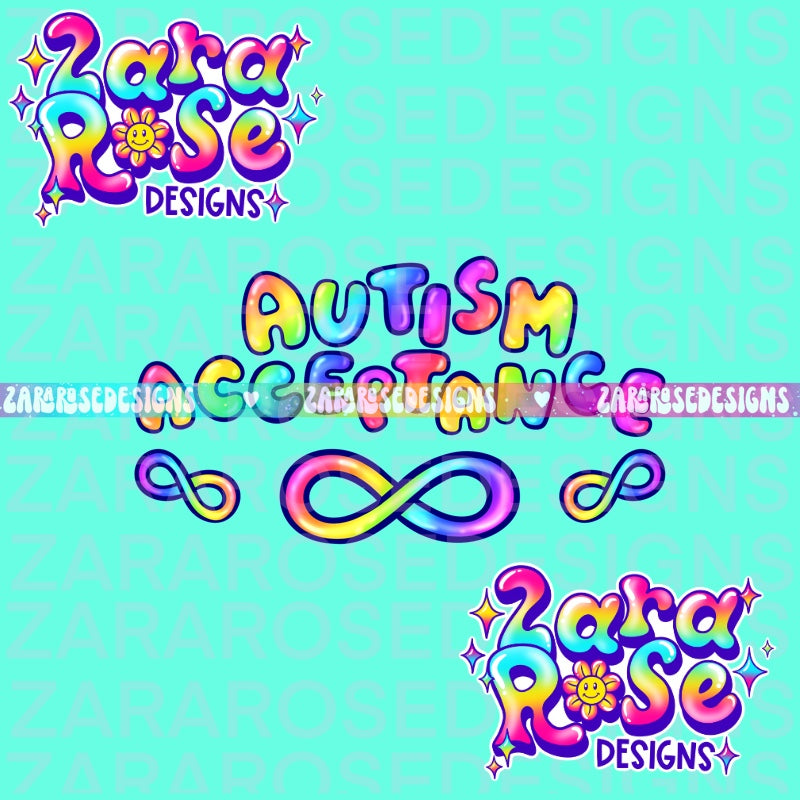 Autism Acceptance Cows Freebie