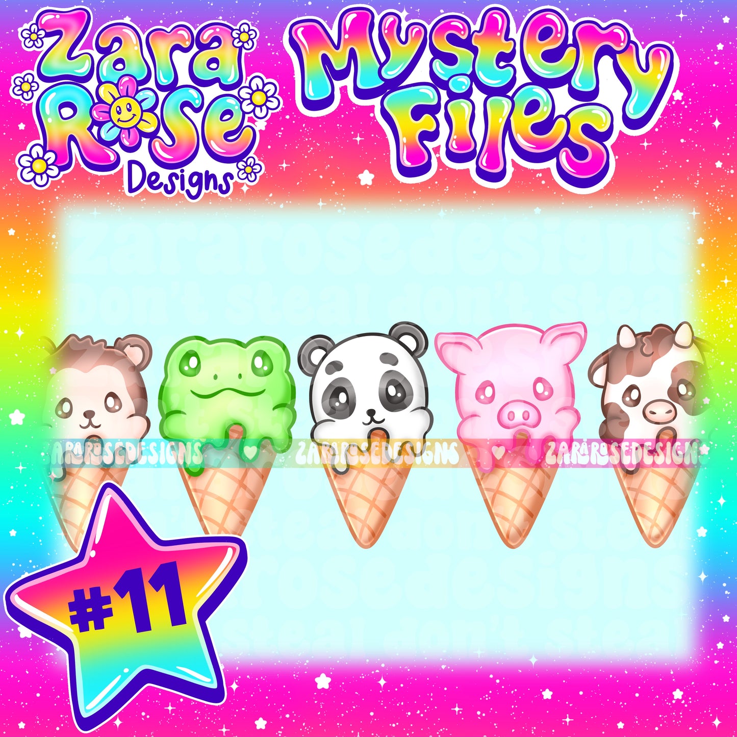 Animal ice creams