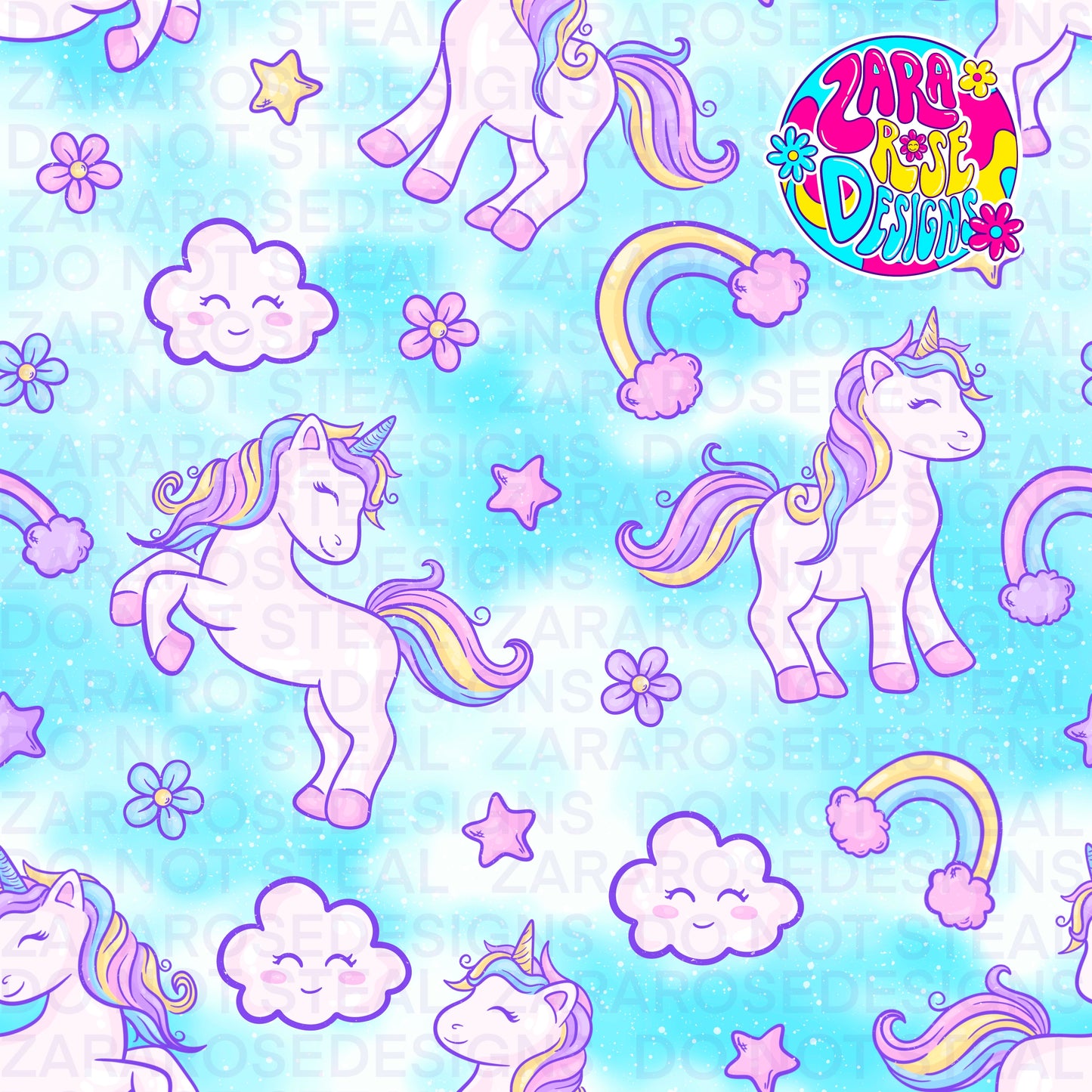 Pastel Unicorns