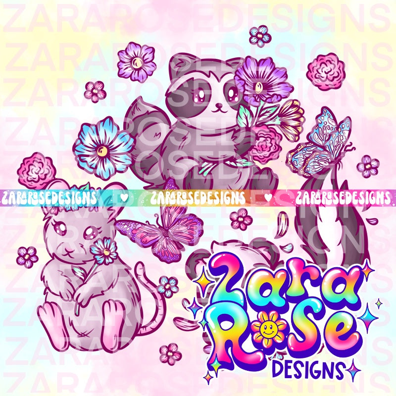 Garden Trash Animals