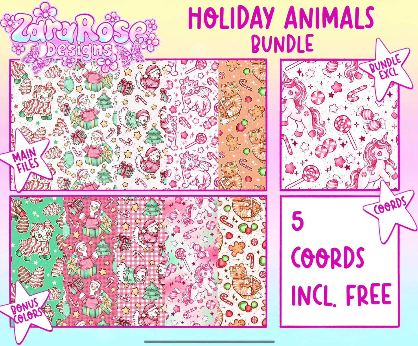 Holiday Animals Bundle