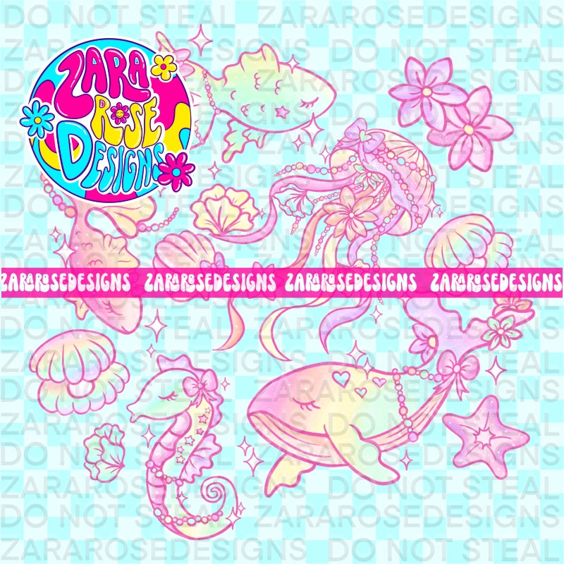 Rainbow Sea Life