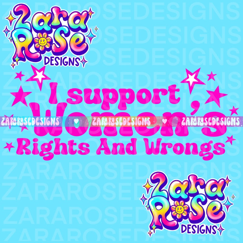Woman’s Rights and Wrongs