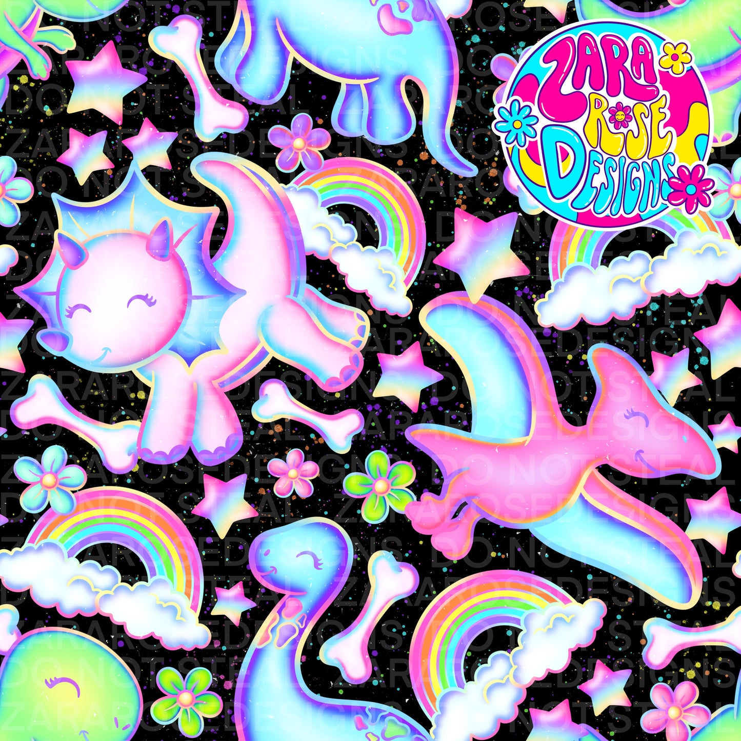 Rainbow Dino’s