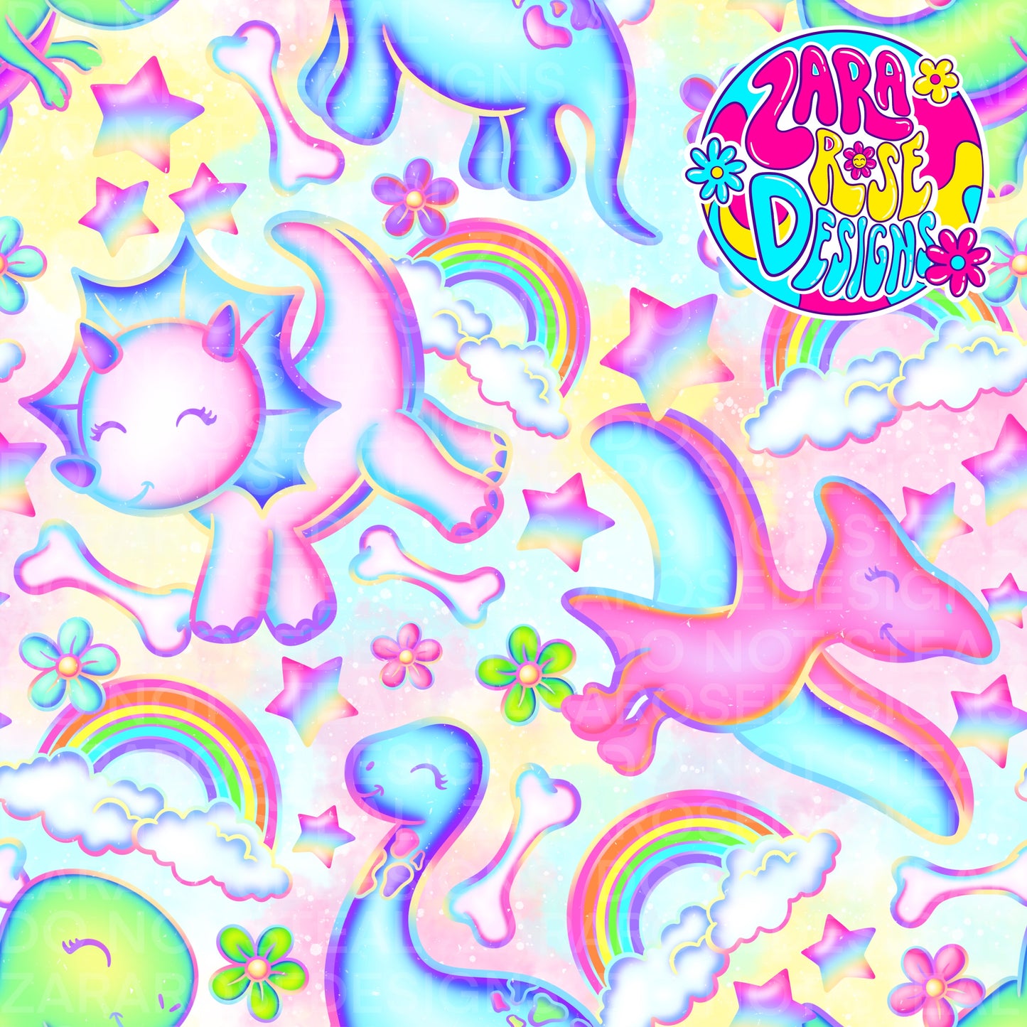 Rainbow Dino’s