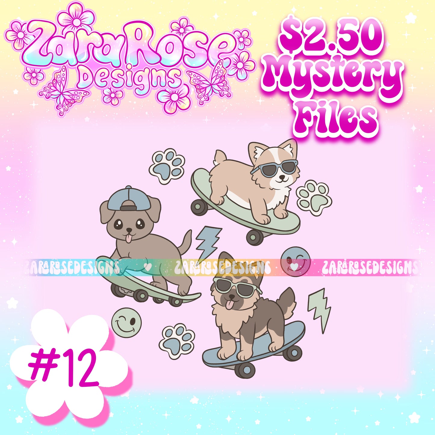 Skateboard Dogs
