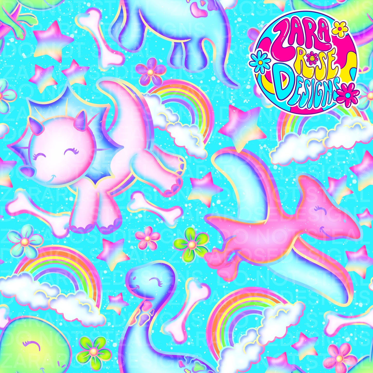 Rainbow Dino’s