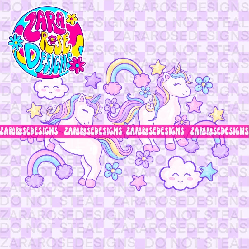 Pastel Unicorns