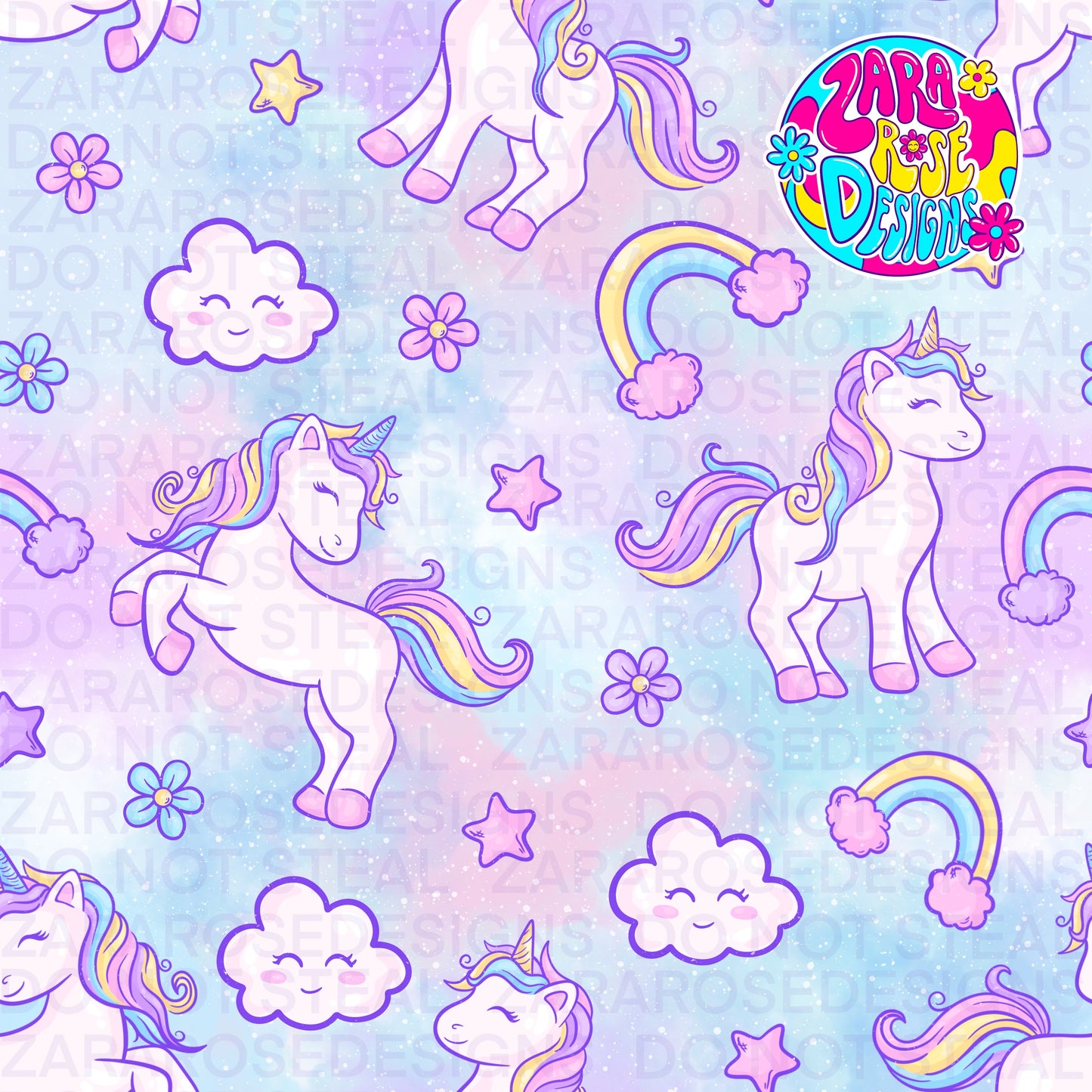 Pastel Unicorns