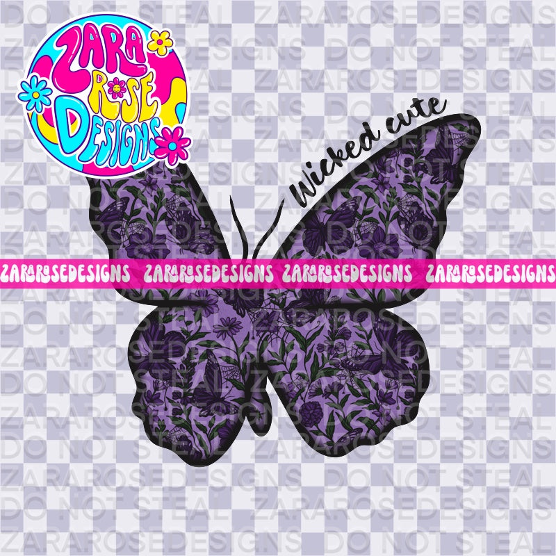 Spooky Vintage Butterflies