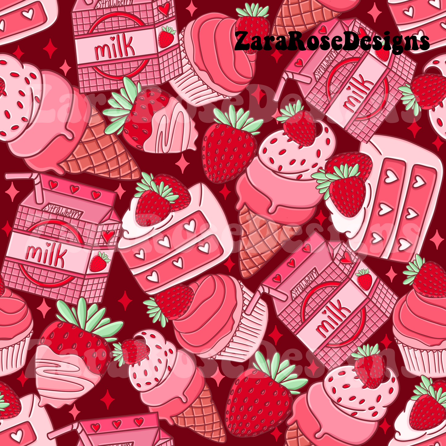 strawberries and cream