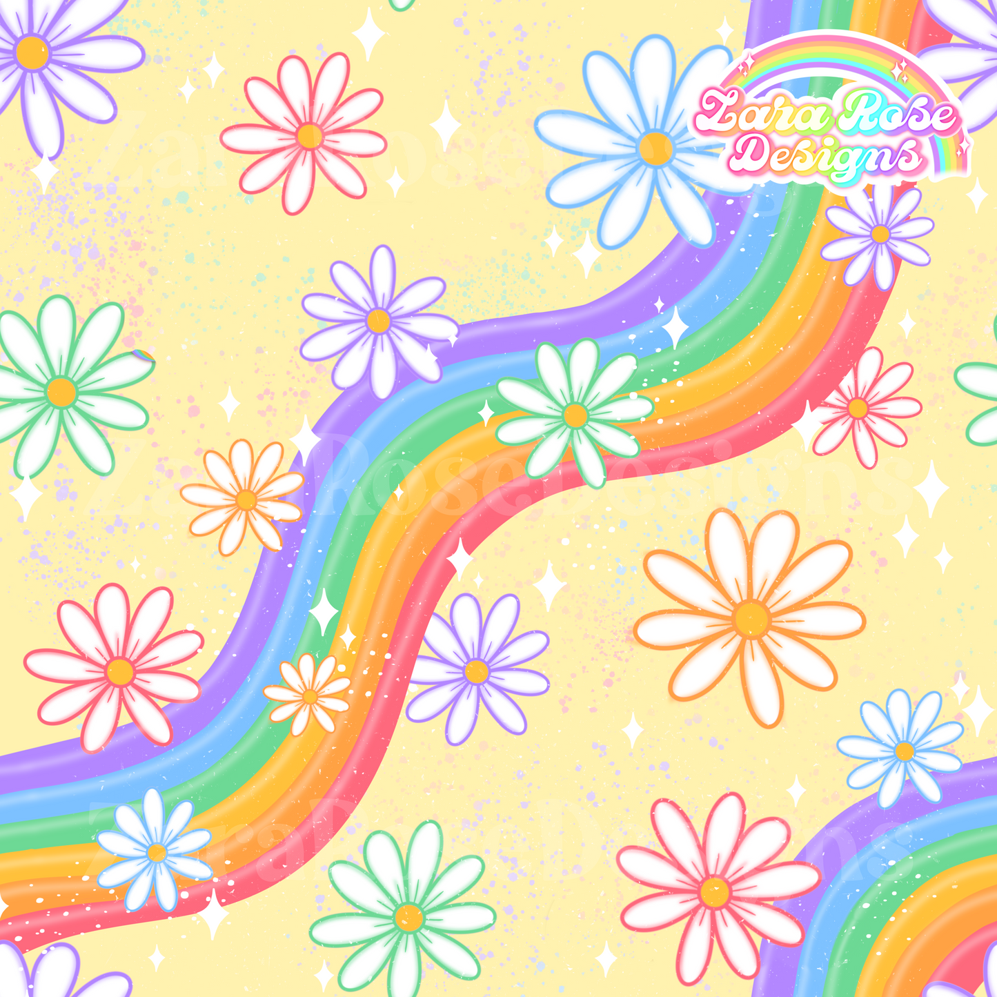 rainbow flowers