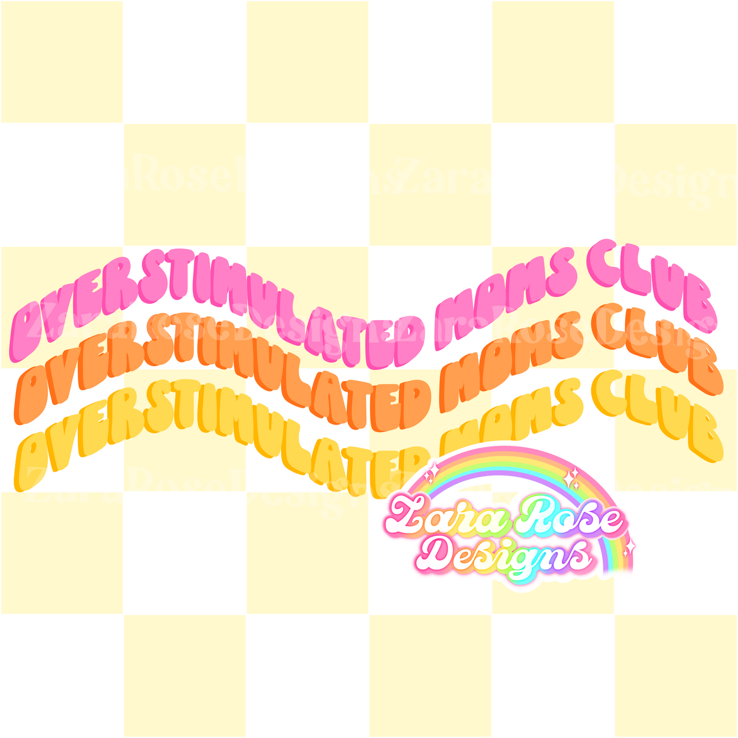 Overstimulated Moms Club Pngs