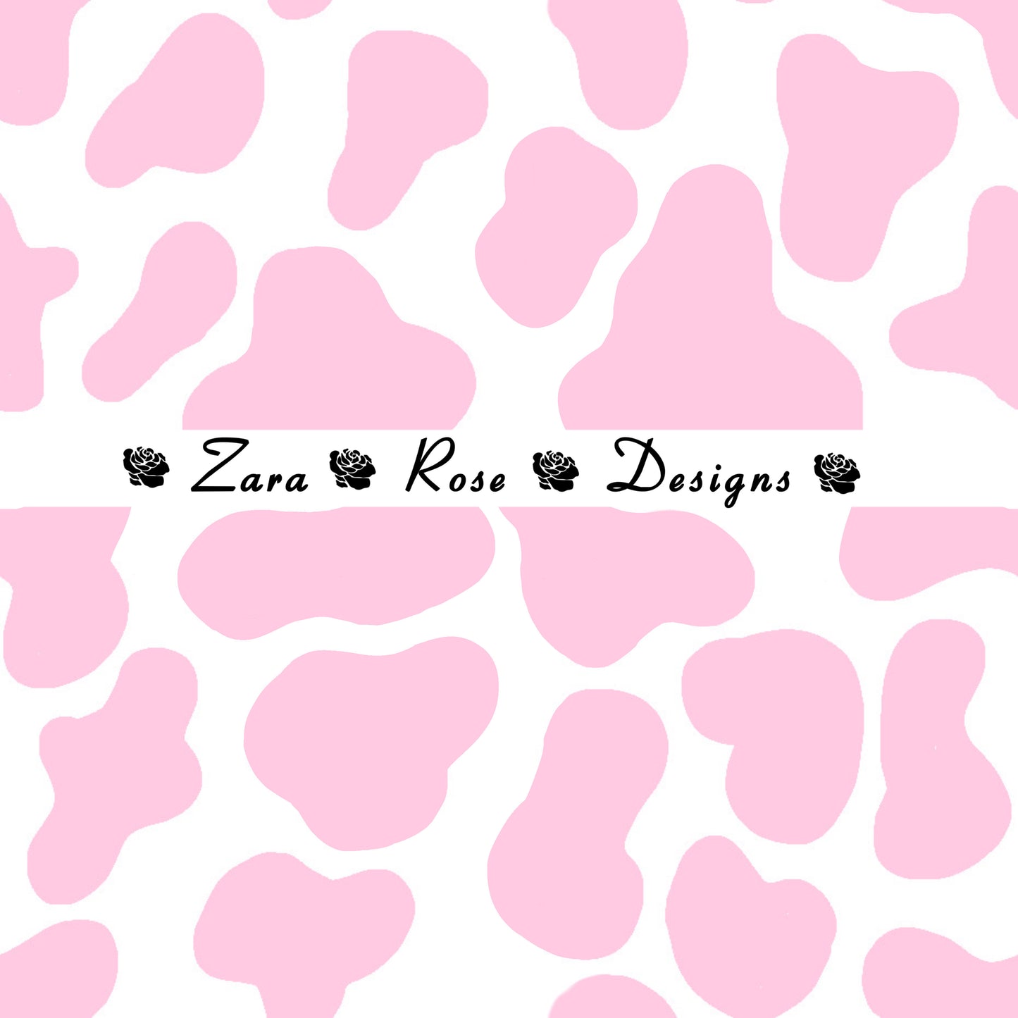 strawberry cow print