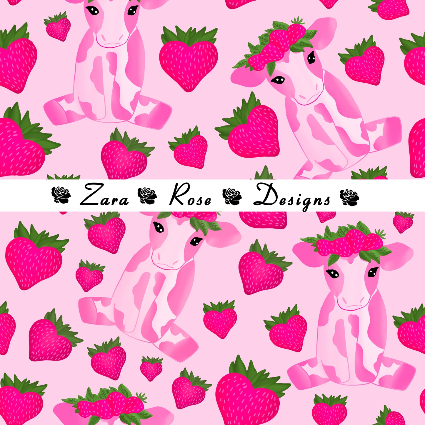 chocolate covered strawberry cows