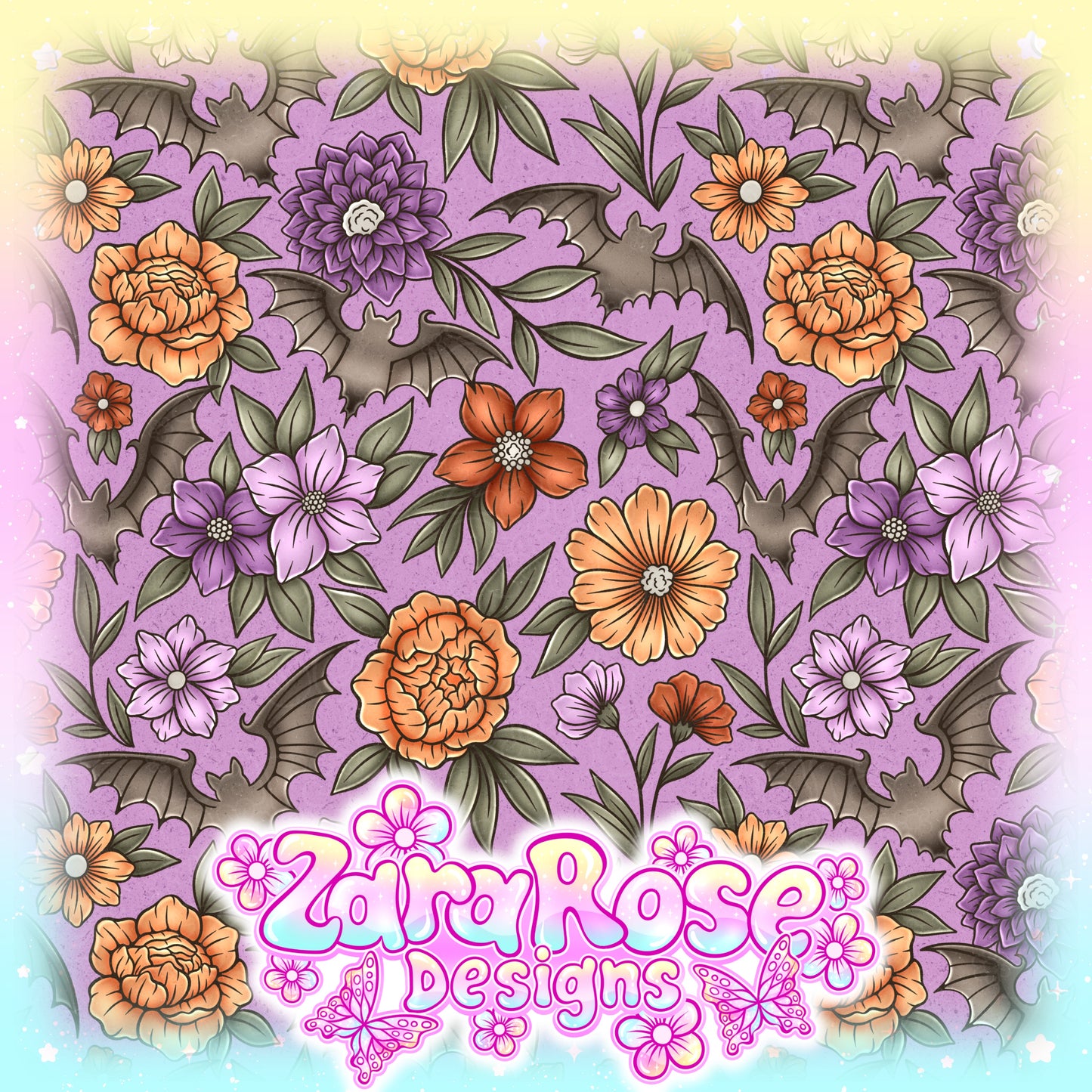 Bat Floral