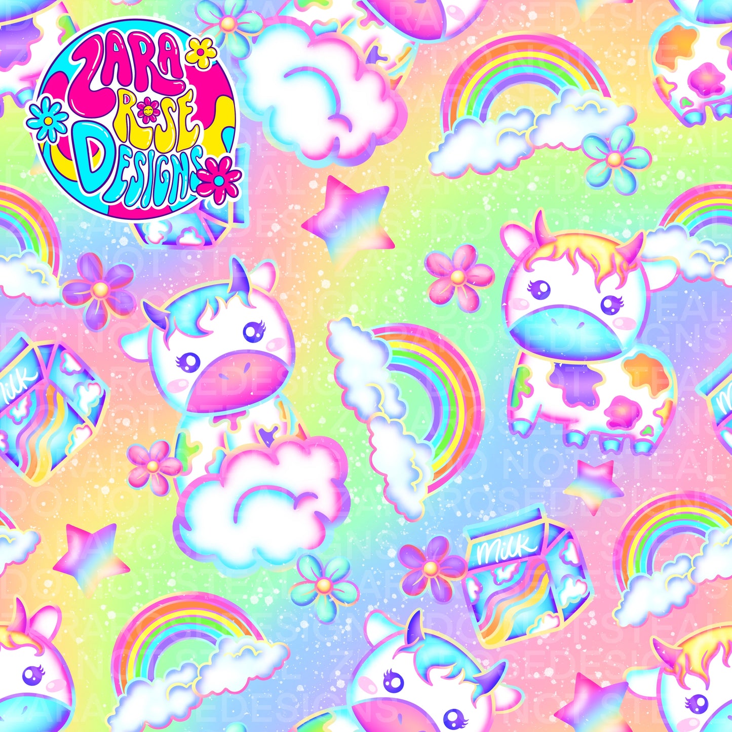 Rainbow Cows