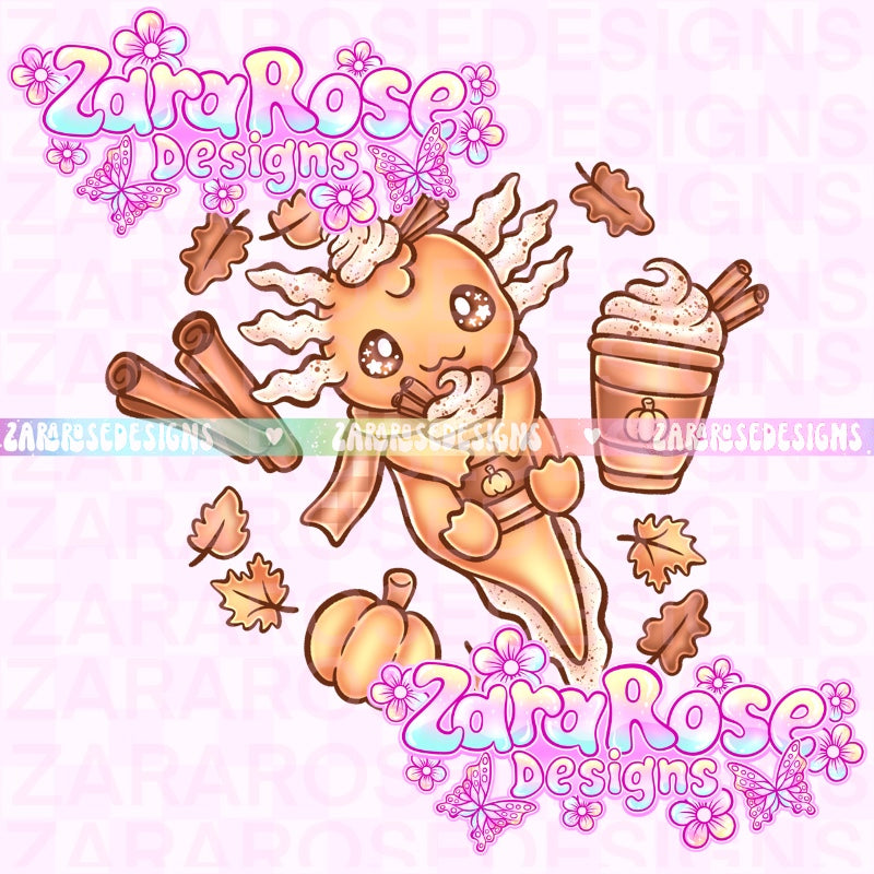 Pumpkin Spice Alotl