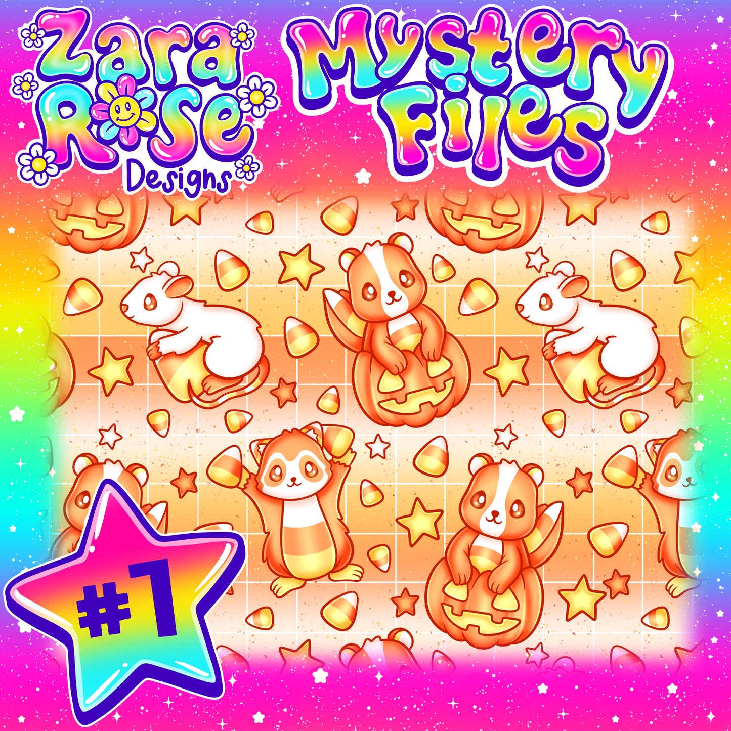 Candy Corn trashimals