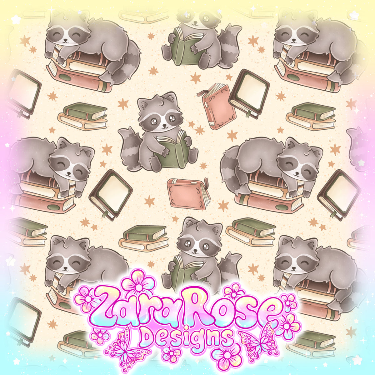 Reading Racoon