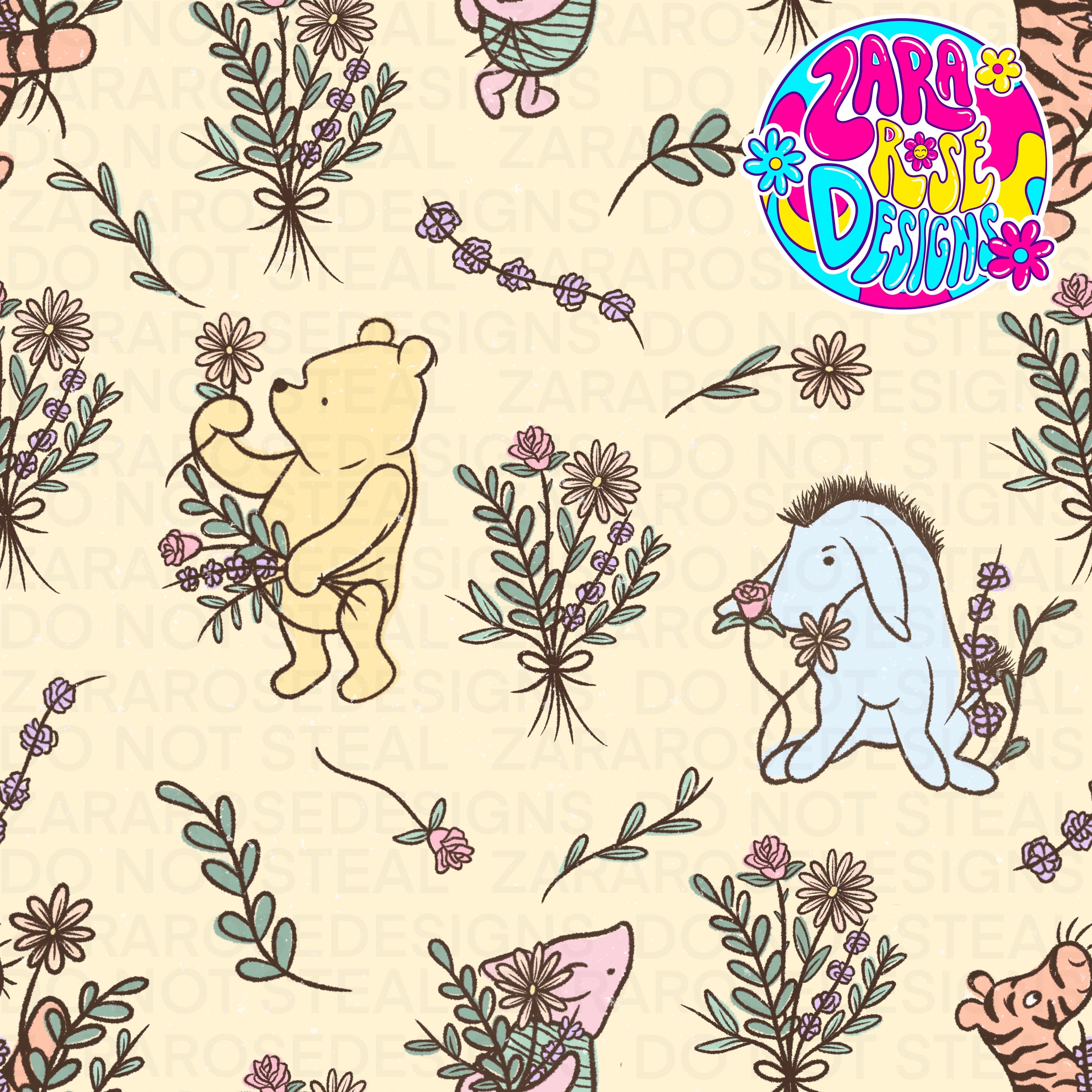 Design Bear Vintage Bear – ZaraRoseDesigns