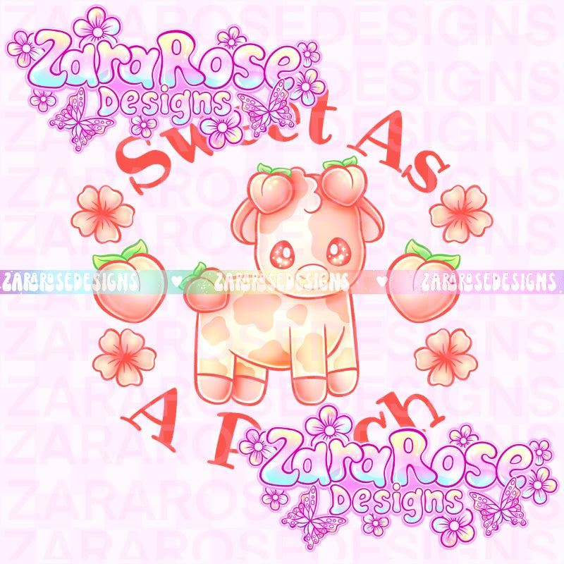 Peachy Cow