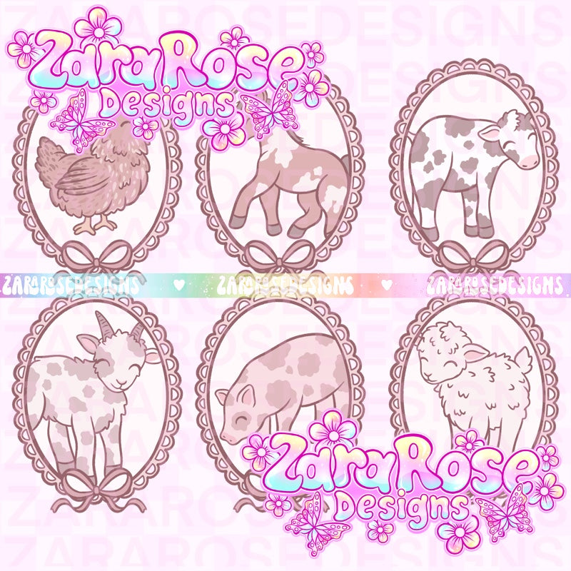 Farm Animal Frames