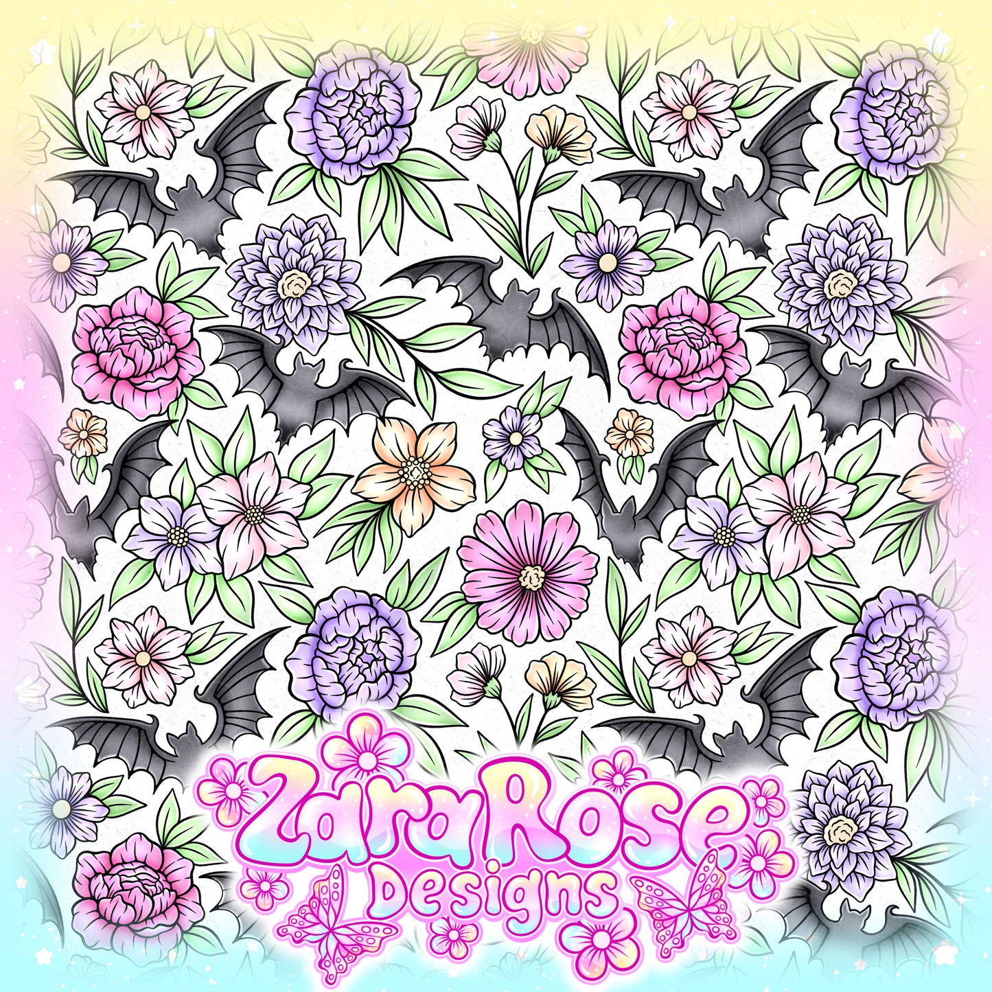 Bat Floral