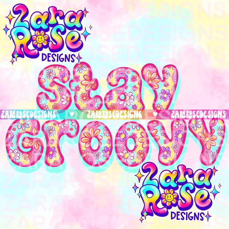 #20 groovy floral