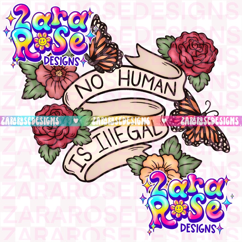 Immigration Floral Freebie