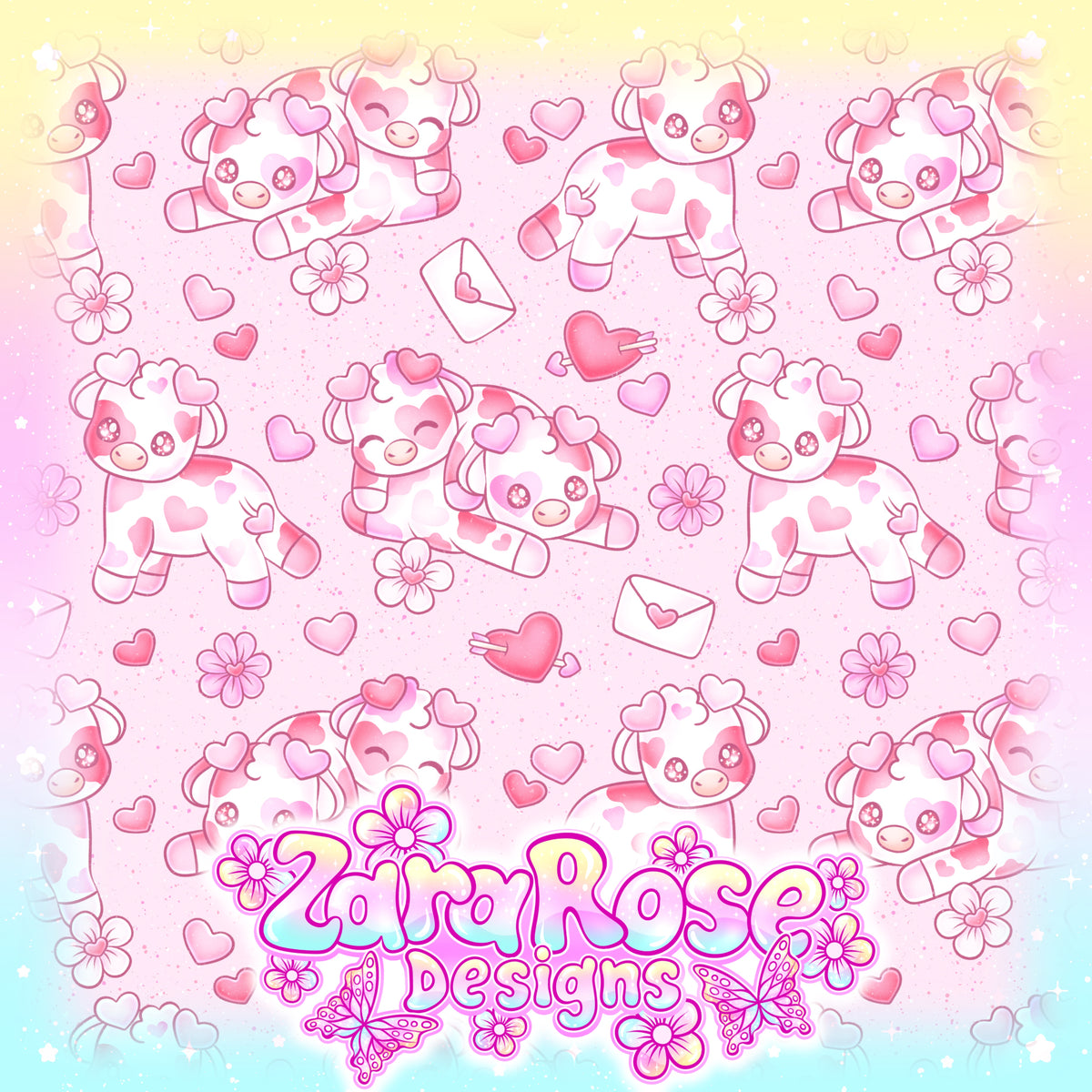Heart cow