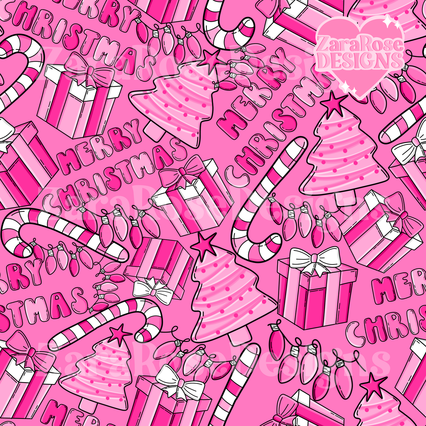 pink christmas