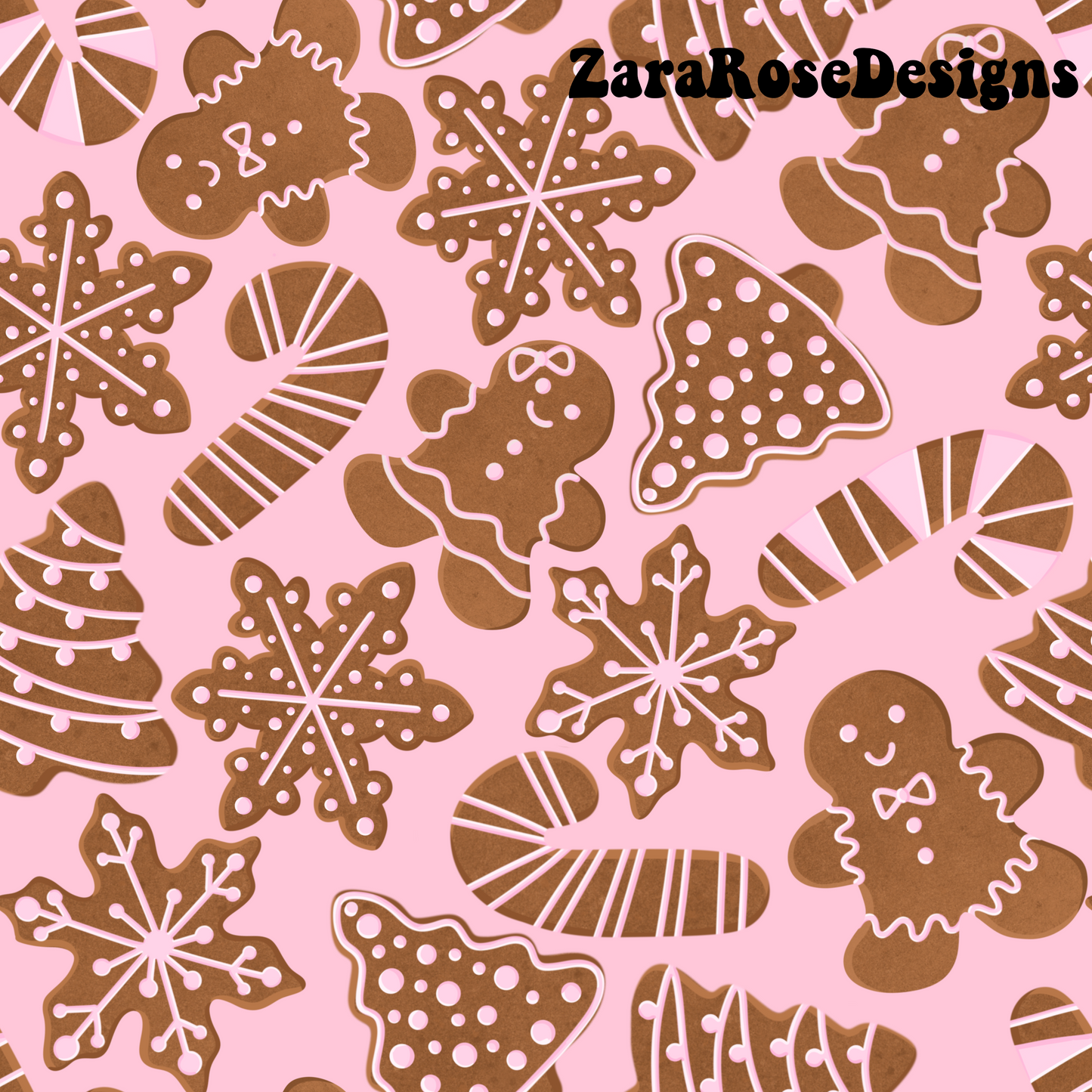 pink gingerbread