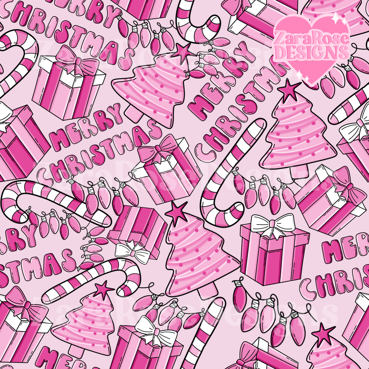 pink christmas