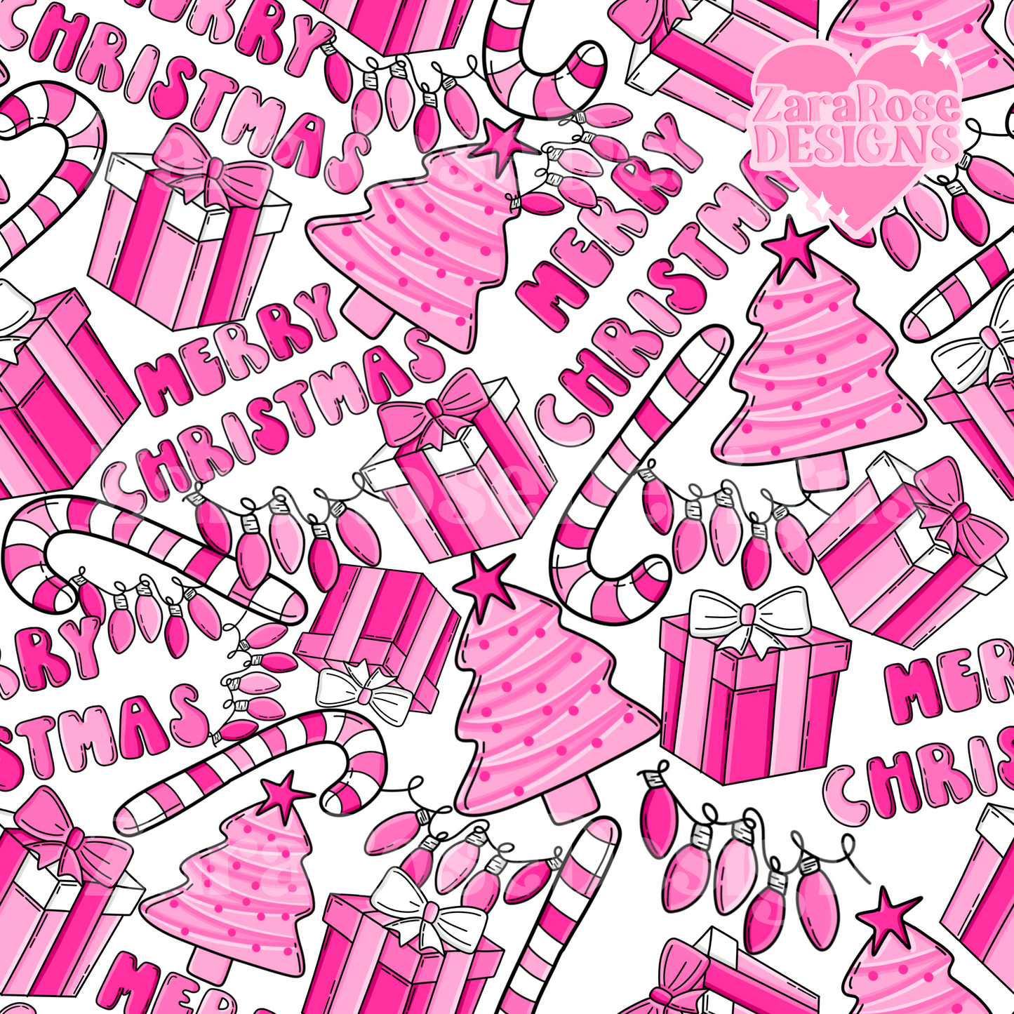 pink christmas