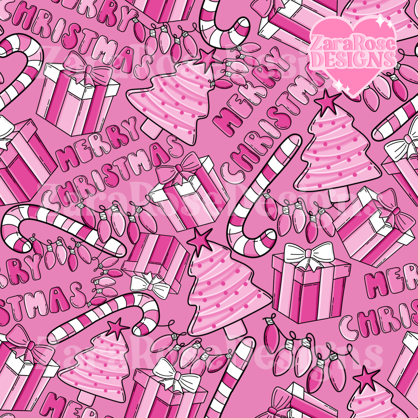 pink christmas