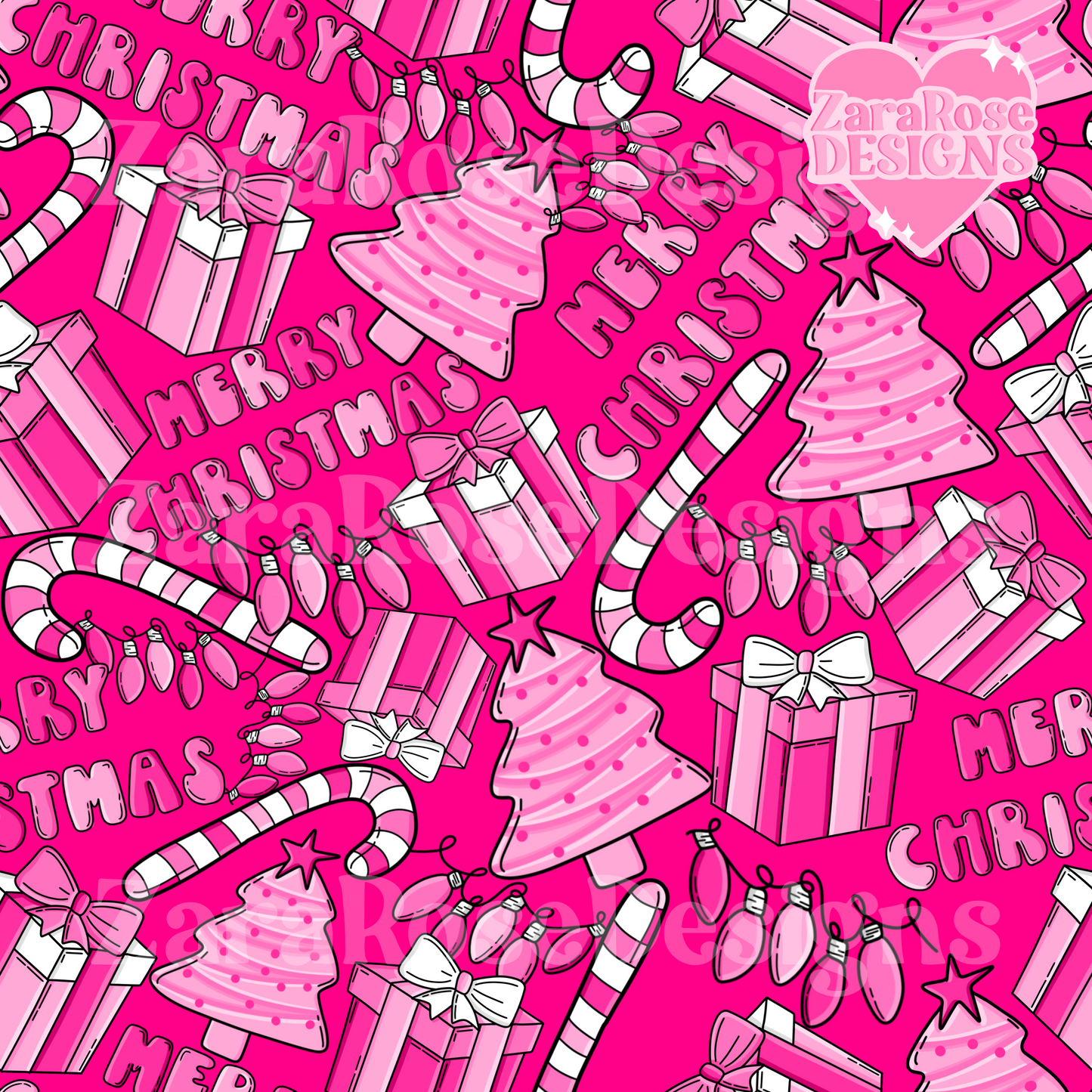 pink christmas